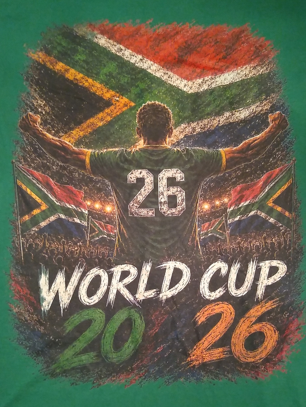 Green World Cup 26 Graphic Tee